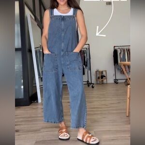 TALULAH Blue Denim overalls